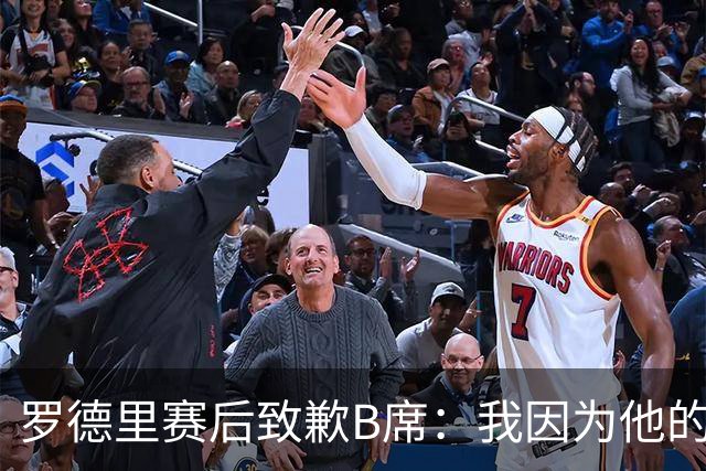 罗德里赛后致歉B席：我因为他的射门偏出而高兴过头了